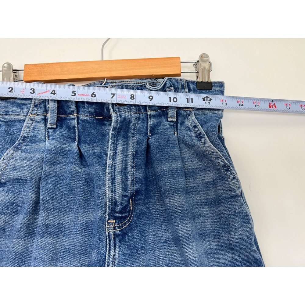 womens hollister‎ ultra high rise mom jean size 0R, W24 27L Distressed Hem - Picture 8 of 11